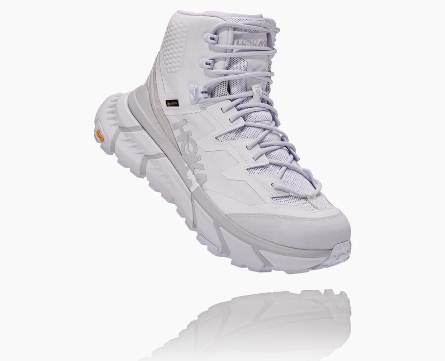 Hoka One One Tennine Hike Gore-Tex - Women Hiking Boots - White,Australia MJI-137462